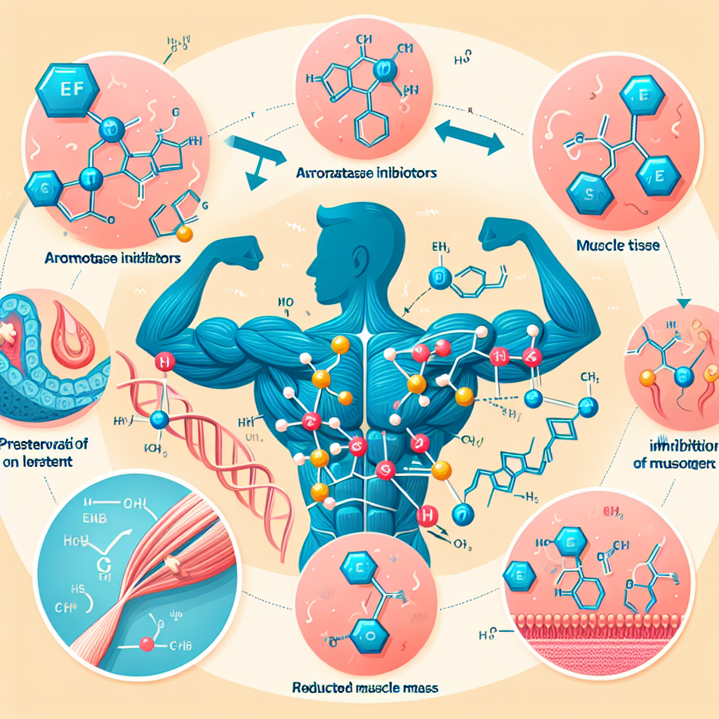 Erhaltung der Muskelmasse durch den Einsatz von Östrogenblockern (Aromatasehemmern)