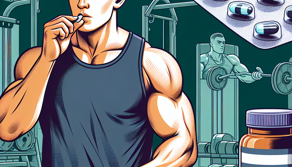 Anwendung von Oxymetholone Tabletten zur Bekämpfung von Muskelatrophie im Sport.