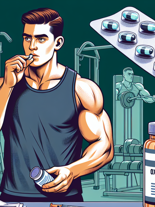 Anwendung von Oxymetholone Tabletten zur Bekämpfung von Muskelatrophie im Sport.