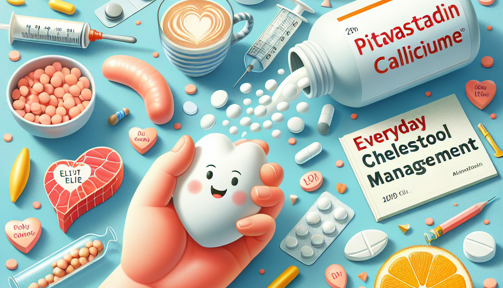 Cholesterinmanagement im Alltag: Wie Pitavastatin calcium helfen kann
