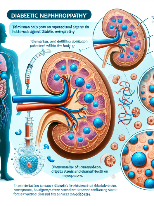 Unterstützung bei der Behandlung von diabetischer Nephropathie: Wie Telmisartan helfen kann