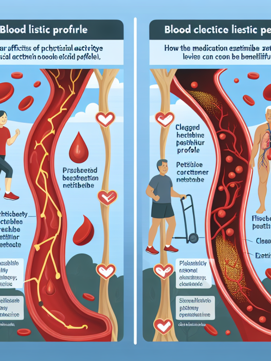 Verbessertes Blutfettprofil durch Sport: Wie Ezetimib helfen kann