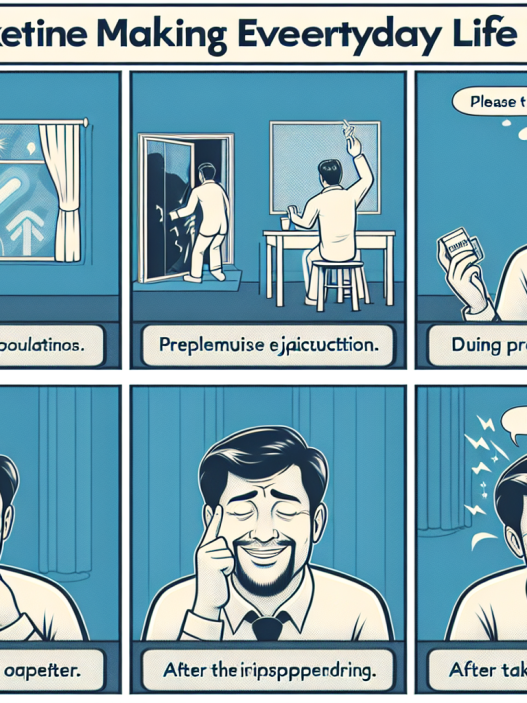 Wie Dapoxetin den Alltag erleichtern kann