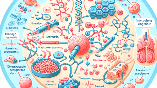 Wie Letrozol den Wirkmechanismus und die zellulären Signalwege bei Brustkrebs beeinflusst