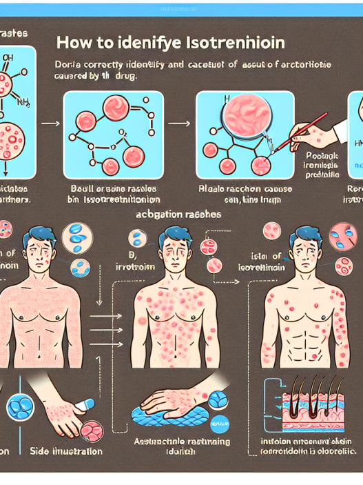Wie man Hautausschläge durch Isotretinoin richtig einordnet