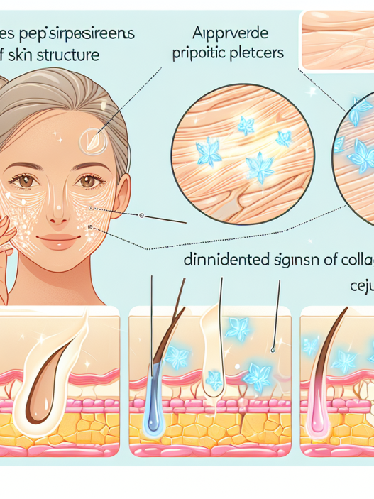 Wie Peptide die Hautstruktur verbessern können