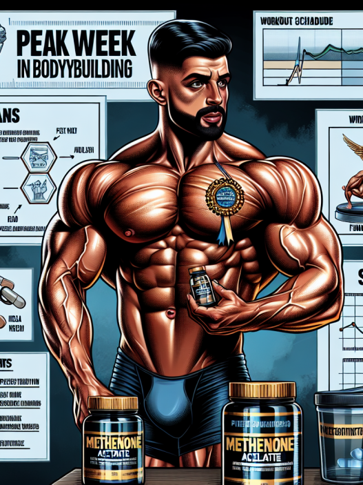 Peak Week im Bodybuilding: Einsatz von Methanolonacetat für den letzten Feinschliff